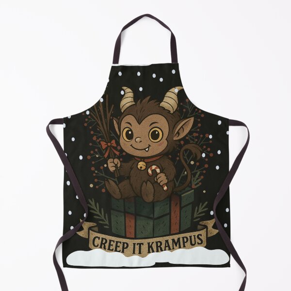 Item preview, Baby Krampus Christmas Art – Naughty but Nice designed and sold by Tookiester.