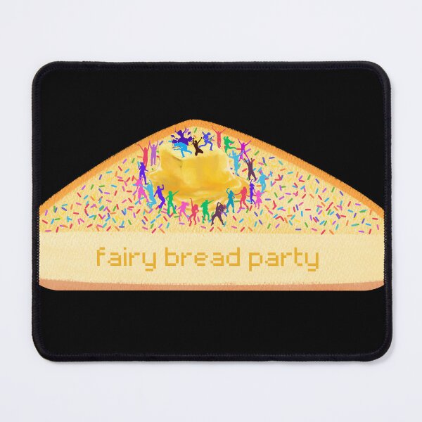 Item preview, Fairy bread slice dance party and rocking music band designed and sold by thefrenchyviet.