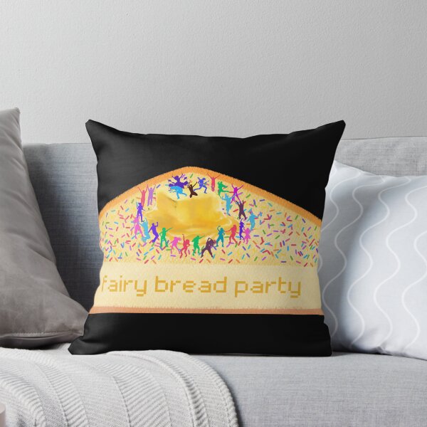 Item preview, Fairy bread slice dance party and rocking music band designed and sold by thefrenchyviet.
