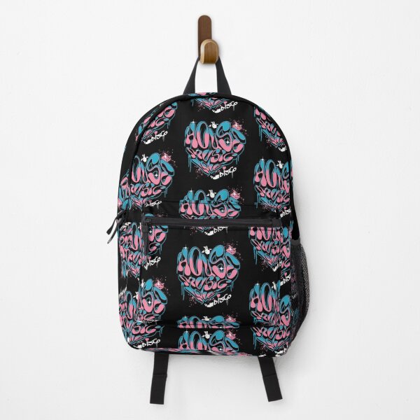 Item preview, HOUSE MUSIC  - Graffiti Love Heart (pink/blue/white)  designed and sold by Discothreadz.