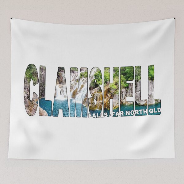 Item preview, CLAMSHELL FALLS Far North QLD - Behana Gorge Cairns designed and sold by Adam Gormley.