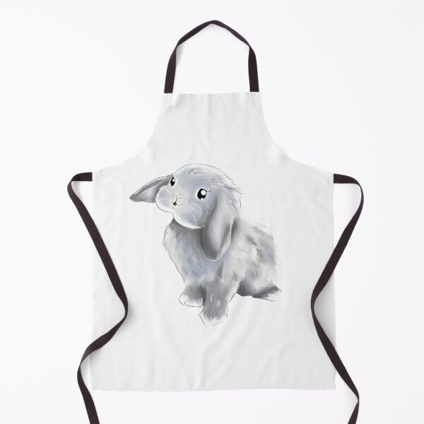 Item preview, Grey Holland Lop Girl Color | Bunniesmee designed and sold by bunniesmee.