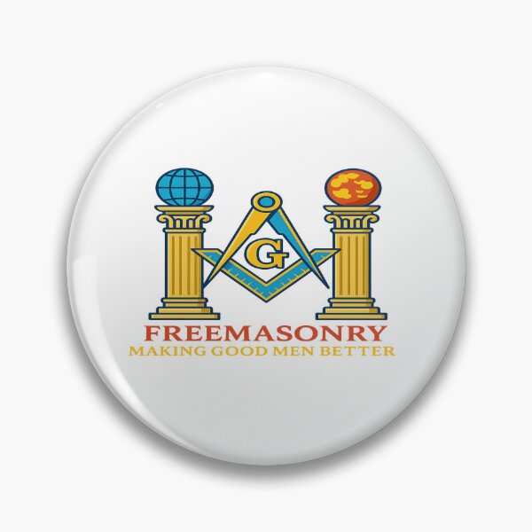 Item preview, Two Pillars Square and Compass designed and sold by HiramsDesigns.