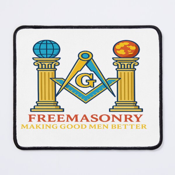 Item preview, Two Pillars Square and Compass designed and sold by HiramsDesigns.