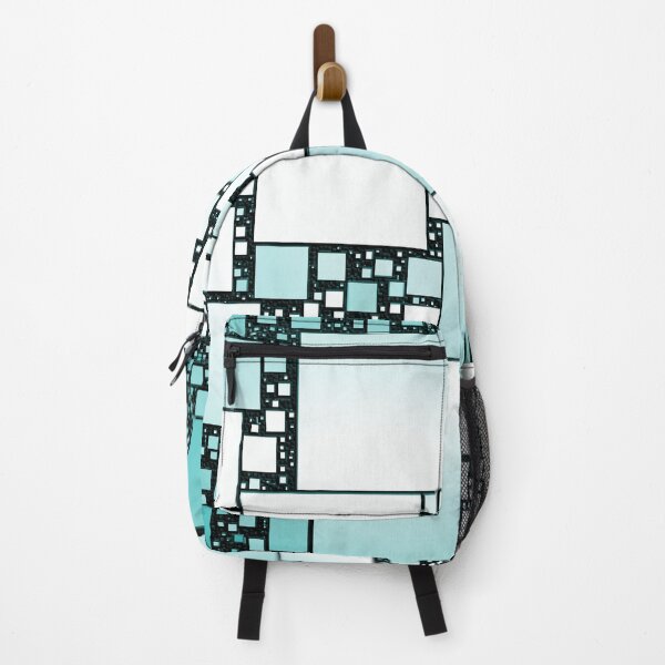 Item preview, Turquoise Squared designed and sold by Yolanda Caporn Art.