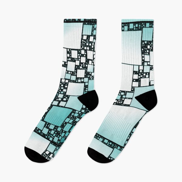 Item preview, Turquoise Squared designed and sold by Yolanda Caporn Art.