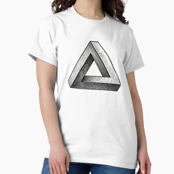 Item preview, Impossible Penrose Triangle Optical Illusion designed and sold by anas006.