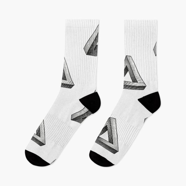 Item preview, Impossible Penrose Triangle Optical Illusion designed and sold by anas006.