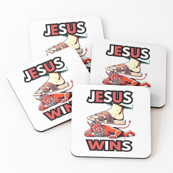 Item preview, Jesus Wins designed and sold by teenugs.