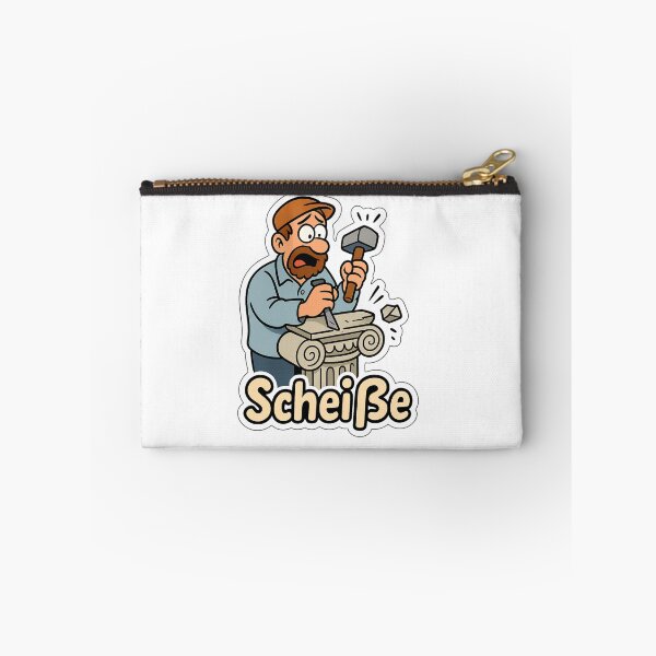 Item preview, Oops! The Ionic Panic Sticker designed and sold by DrDoke.