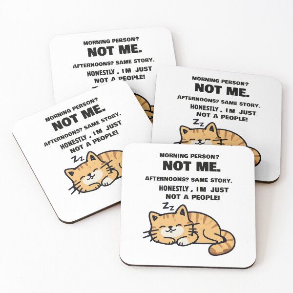 Item preview, Not morning people designed and sold by Newrealis.