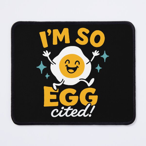 Item preview, Cute Breakfast Egg Lover Funny | I'm So Eggcited designed and sold by tmerchtrends.