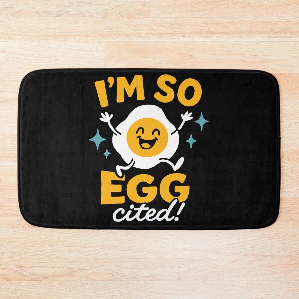 Item preview, Cute Breakfast Egg Lover Funny | I'm So Eggcited designed and sold by tmerchtrends.