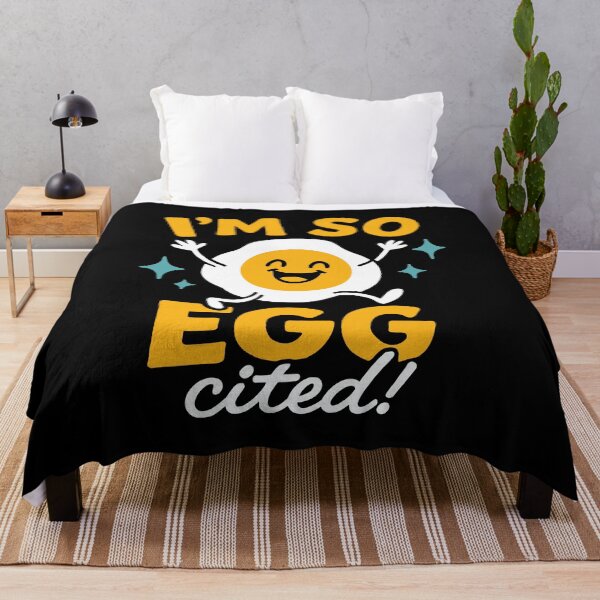Item preview, Cute Breakfast Egg Lover Funny | I'm So Eggcited designed and sold by tmerchtrends.