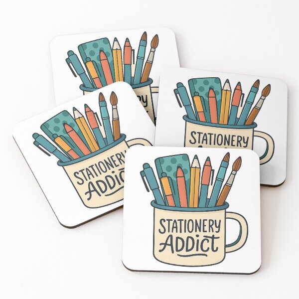 Item preview, Stationery Addict Enamel Mug designed and sold by TONSNAP.