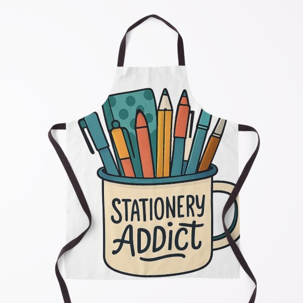 Item preview, Stationery Addict Enamel Mug designed and sold by TONSNAP.