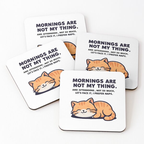 Item preview, Mornings are not my thing designed and sold by Newrealis.