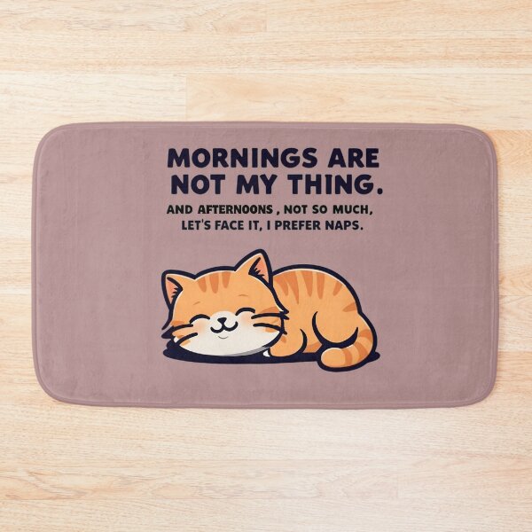 Item preview, Mornings are not my thing designed and sold by Newrealis.