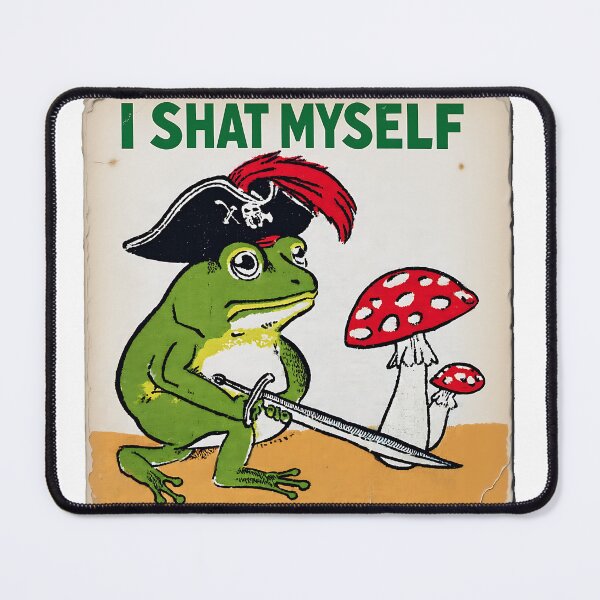 Item preview, I Shat Myself Frog, Funny Frog Meme designed and sold by JonHale.
