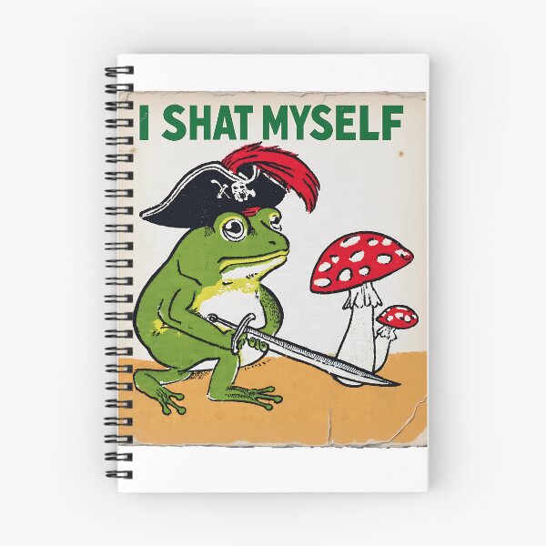 Item preview, I Shat Myself Frog, Funny Frog Meme designed and sold by JonHale.