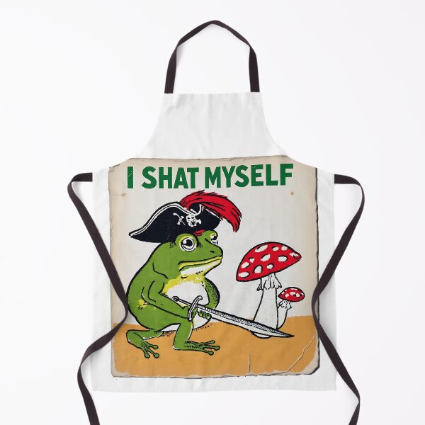 Item preview, I Shat Myself Frog, Funny Frog Meme designed and sold by JonHale.