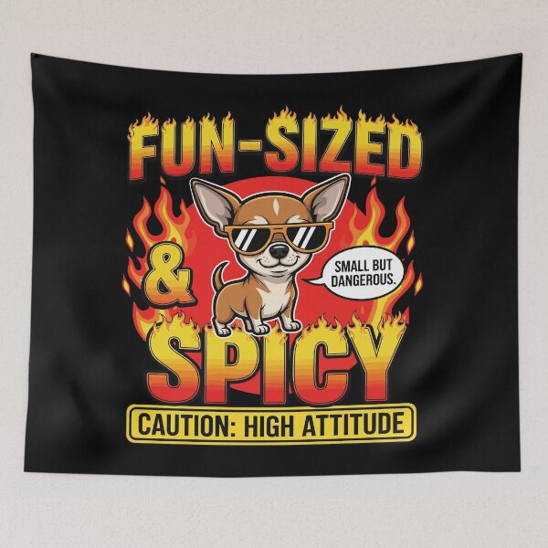 Item preview, Fun-Sized & Spicy designed and sold by Amir Faysal.