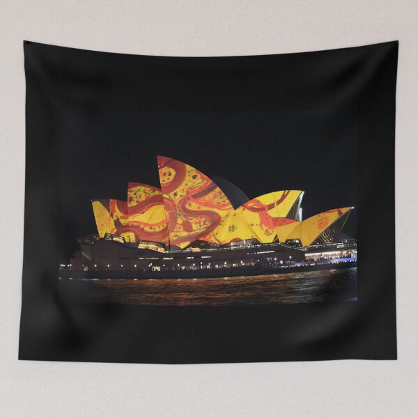 Item preview, John Olsen Sydney Opera House Vivid Sydney 2023 designed and sold by Lauren Elizabeth Photograhy AU.