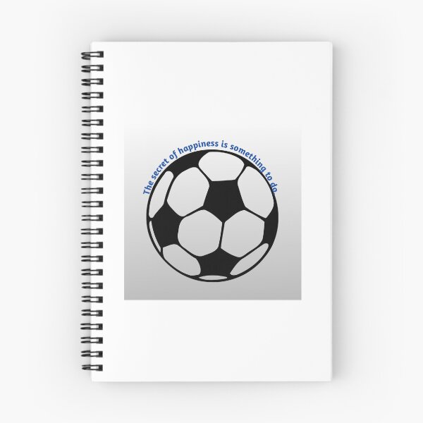 Item preview, Black and white football with qutes designed and sold by Sameerc24.