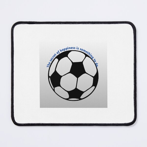 Item preview, Black and white football with qutes designed and sold by Sameerc24.