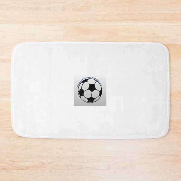 Item preview, Black and white football with qutes designed and sold by Sameerc24.