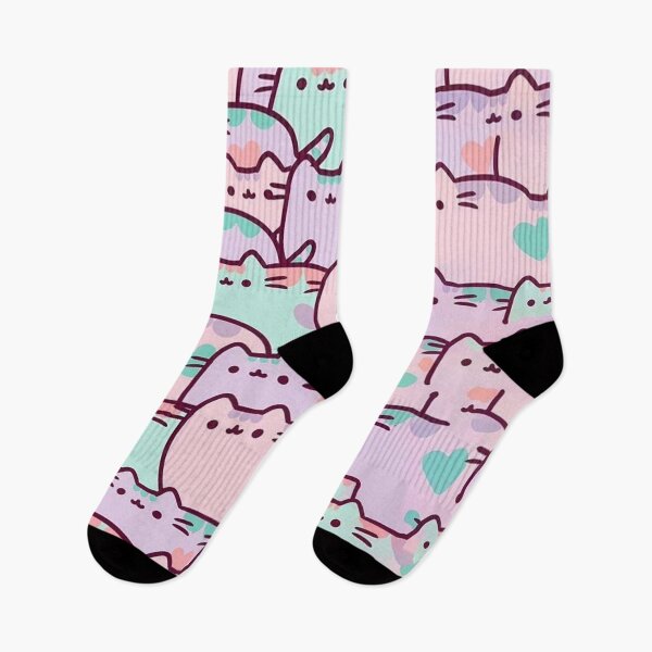 Item preview, Kawaii Cat Dessert Pattern – Cute Pastel Kitty and Cupcakes designed and sold by Josinta.