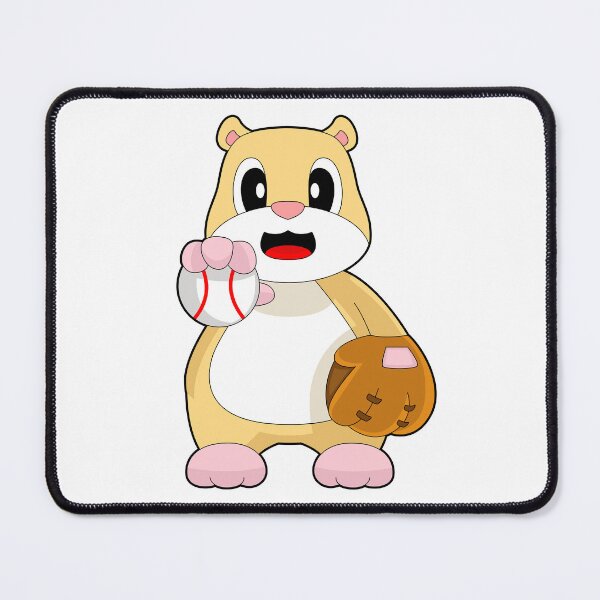 Item preview, Hamster Baseball Baseball glove designed and sold by Snabdesign84.