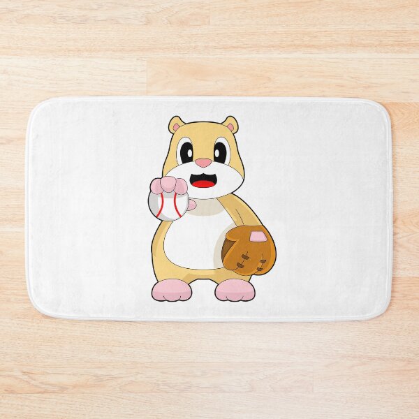 Item preview, Hamster Baseball Baseball glove designed and sold by Snabdesign84.