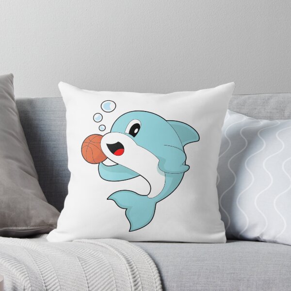 Item preview, Dolphin Basketball player Basketball designed and sold by Snabdesign84.