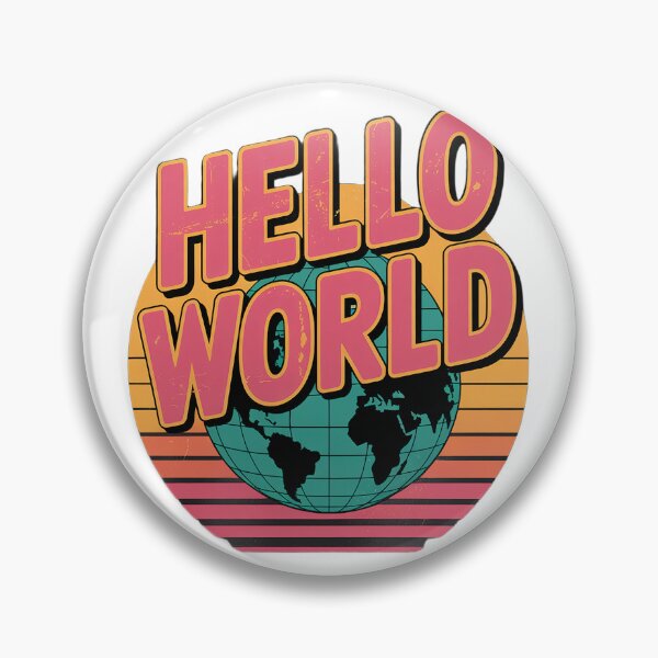 Item preview, Hello World designed and sold by Random Designs.