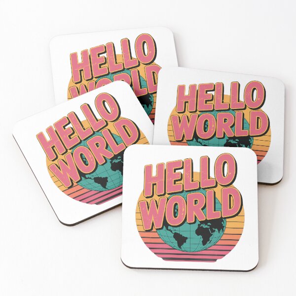 Item preview, Hello World designed and sold by Random Designs.