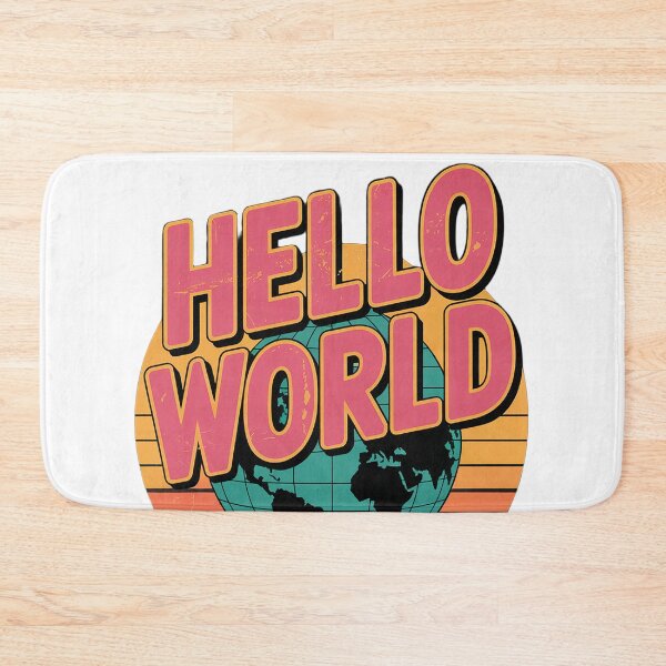 Item preview, Hello World designed and sold by Random Designs.