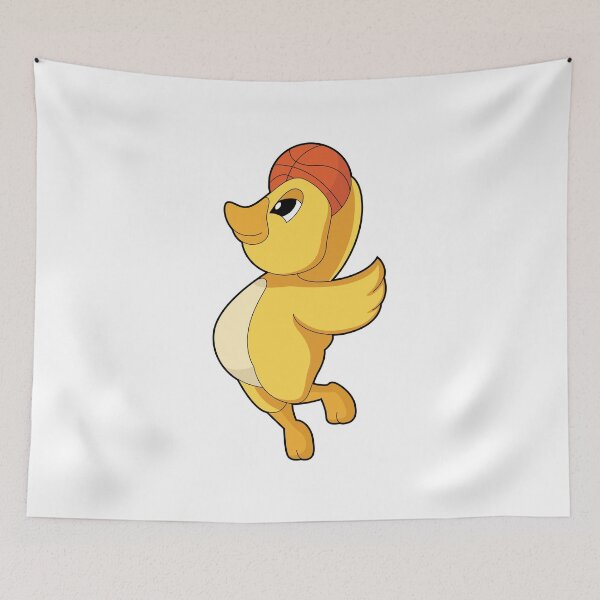 Item preview, Duck Basketball player Basketball designed and sold by Snabdesign84.