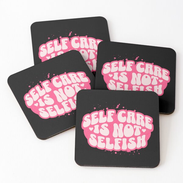 Item preview, Self Care Is Not Selfish – Mental Health & Wellness Quote designed and sold by dudelinart.