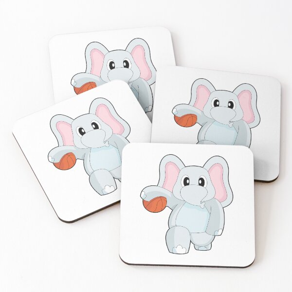 Item preview, Elephant Basketball player Basketball designed and sold by Snabdesign84.