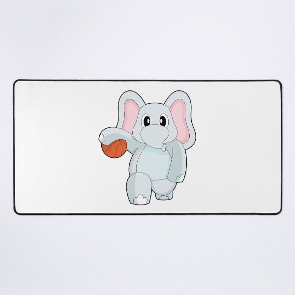 Item preview, Elephant Basketball player Basketball designed and sold by Snabdesign84.