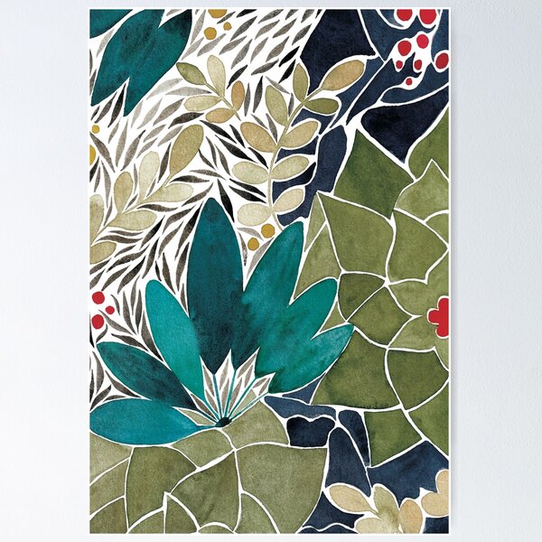 Vista previa del artículo con la obra «Trama cromática», diseñado y vendido por Eau en couleur.