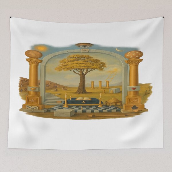 Item preview, Masonic Paradise  designed and sold by HiramsDesigns.