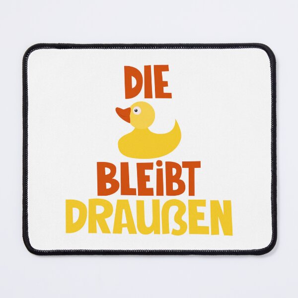 Item preview, The duck stays outside - Loriot - TV Kult designed and sold by Boogosh.