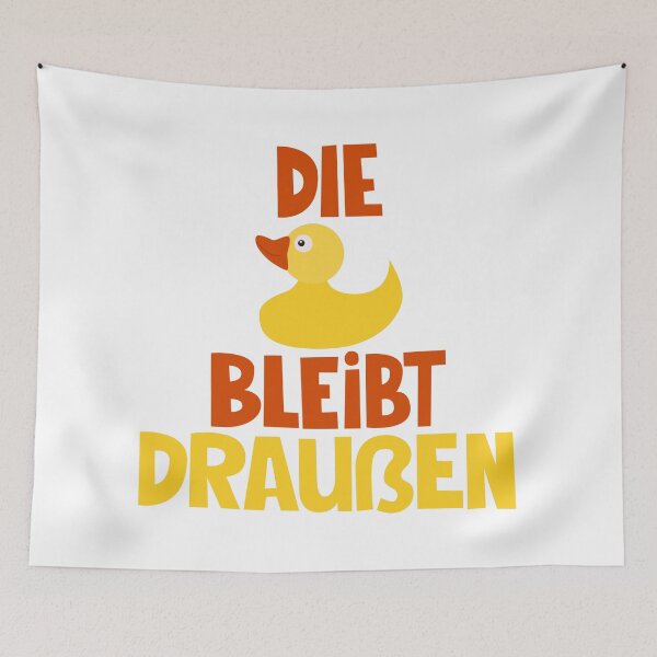 Item preview, The duck stays outside - Loriot - TV Kult designed and sold by Boogosh.