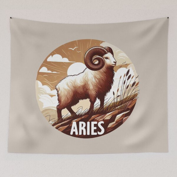 Item preview, Aries Zodiac – Ram designed and sold by Myra365Art.
