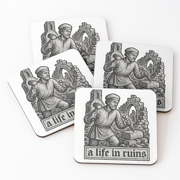 Item preview, A life in ruins designed and sold by DrDoke.