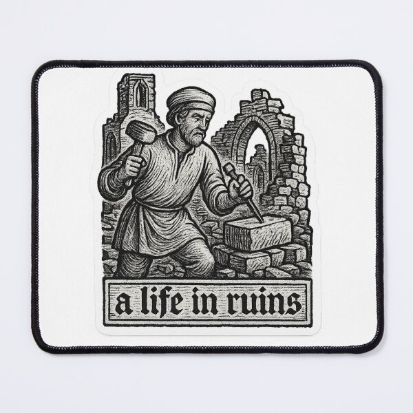 Item preview, A life in ruins designed and sold by DrDoke.