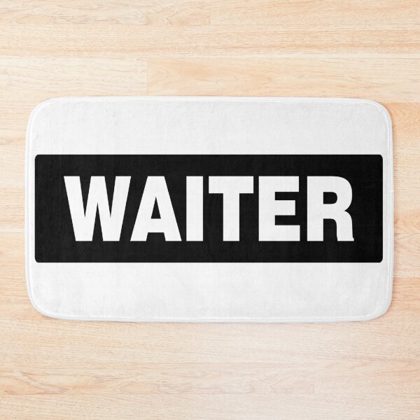Item preview, WAITER, QUOTES, STAFF, CAFE, UNIFORM  designed and sold by AASparksDesigns.