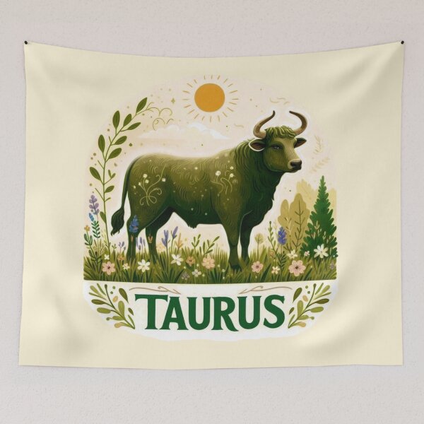 Item preview, Taurus Zodiac - Bull designed and sold by Myra365Art.